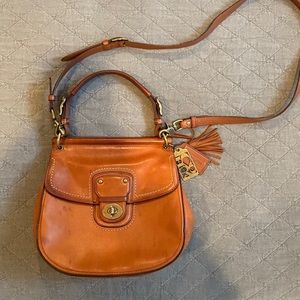 Coach Willis Legacy 70th Anniversary Cognac Leather Handbag
